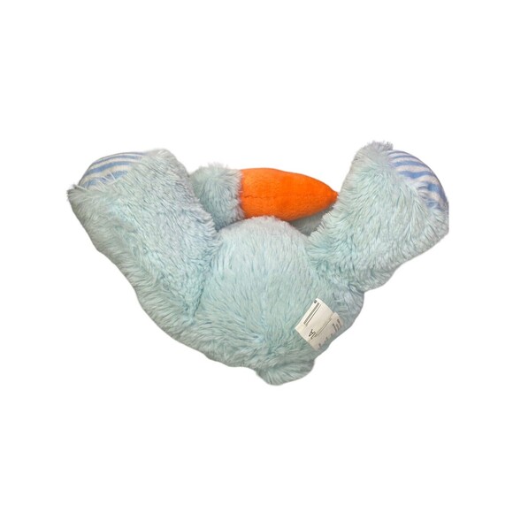 Best Made Toys Bunny Rabbit Plush Stuffed Animal Blue w/Carrot Easter Soft Toy - Picture 11 of 12